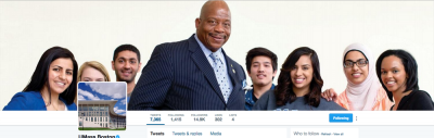 UMass Twitter Feed: Chancellor Keith Motley is the heart and soul of the Dorchester campus.
